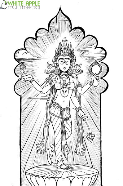 Hindu Goddess Tattoo Tattoo Design